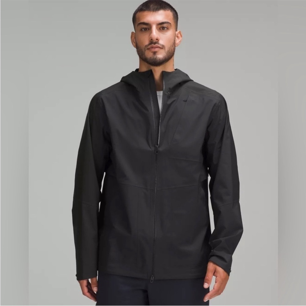 Lululemon Waterproof Full-Zip Rain Jacket Men’s Size S